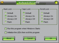 Keyboard LED Control screenshot